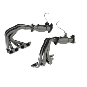 Chevrolet Corvette Performance Exhaust - Kooks Headers - 1-7/8in. x 2in. SS Tri-Y Headers with Ultra GREEN Cats - `22-`27